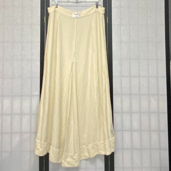 Christy Dawn Madewell Ida Maxi Skirt Cream Stripe Button Front Boho Cottagecore - Picture 6 of 16